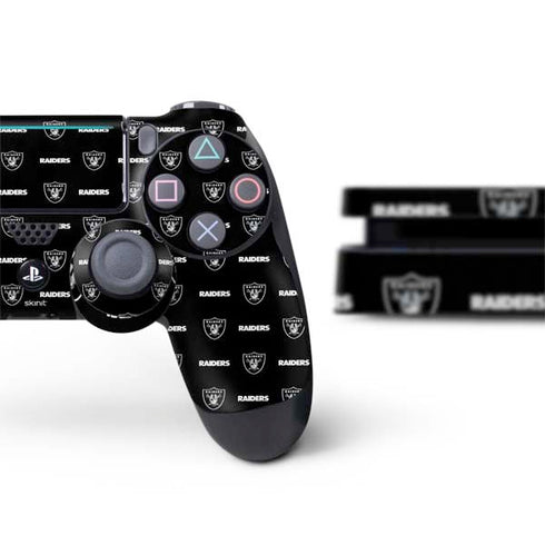 NFL Raiders Blitz Series PS4 Slim Bundle Skin